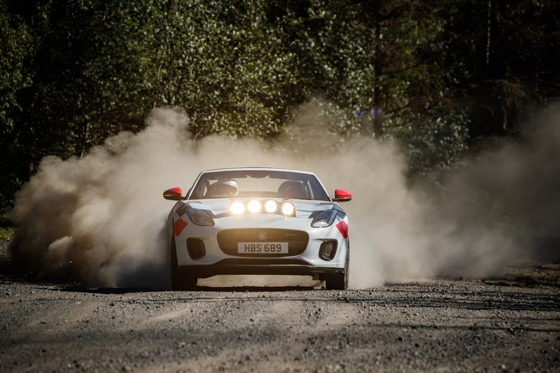 Illustration for article titled Jaguar Built an F-Type Rally Car